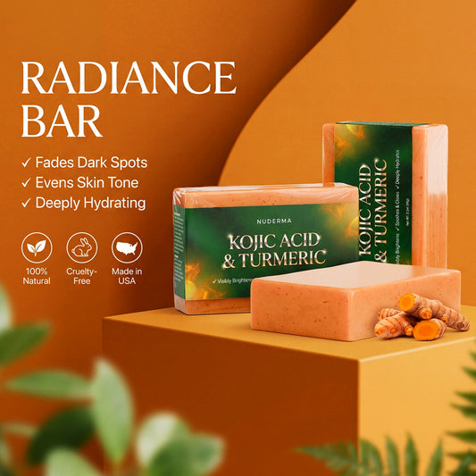 Radiance Complexion Bar: Kojic Acid & Turmeric