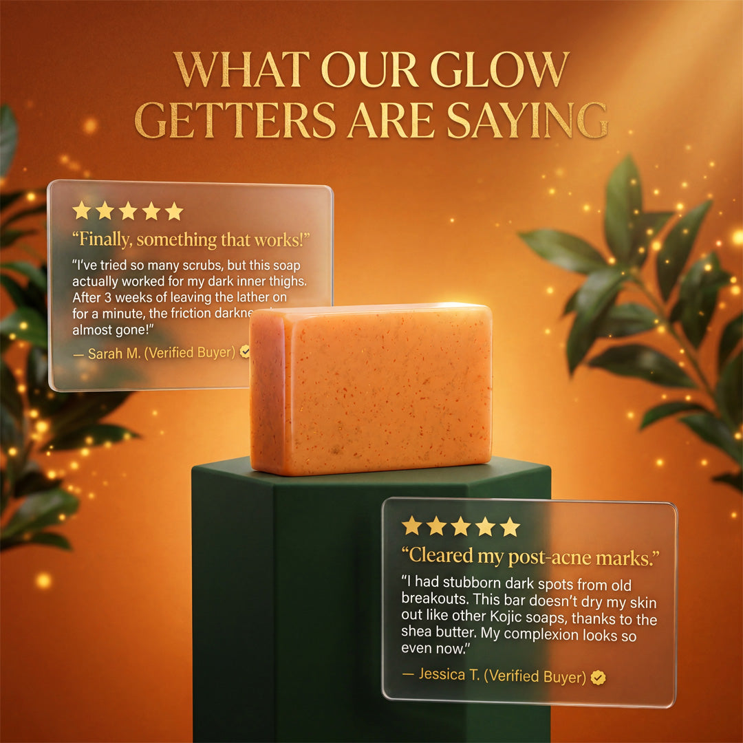 Radiance Complexion Bar: Kojic Acid & Turmeric
