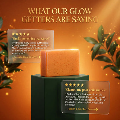 Radiance Complexion Bar: Kojic Acid & Turmeric